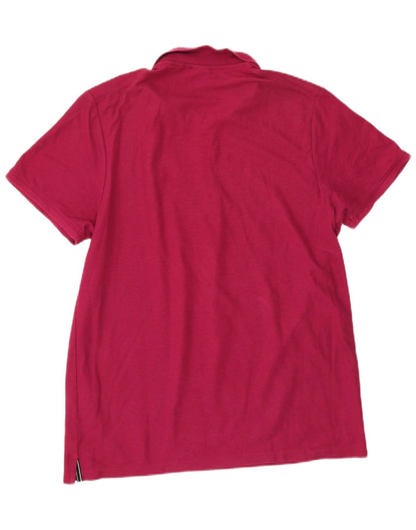Polo Nike da uomo Dri Fit grande in cotone bordeaux