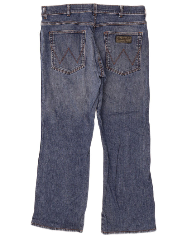 Jeans dritti da uomo Pittsboro Wrangler W36 L28 cotone blu