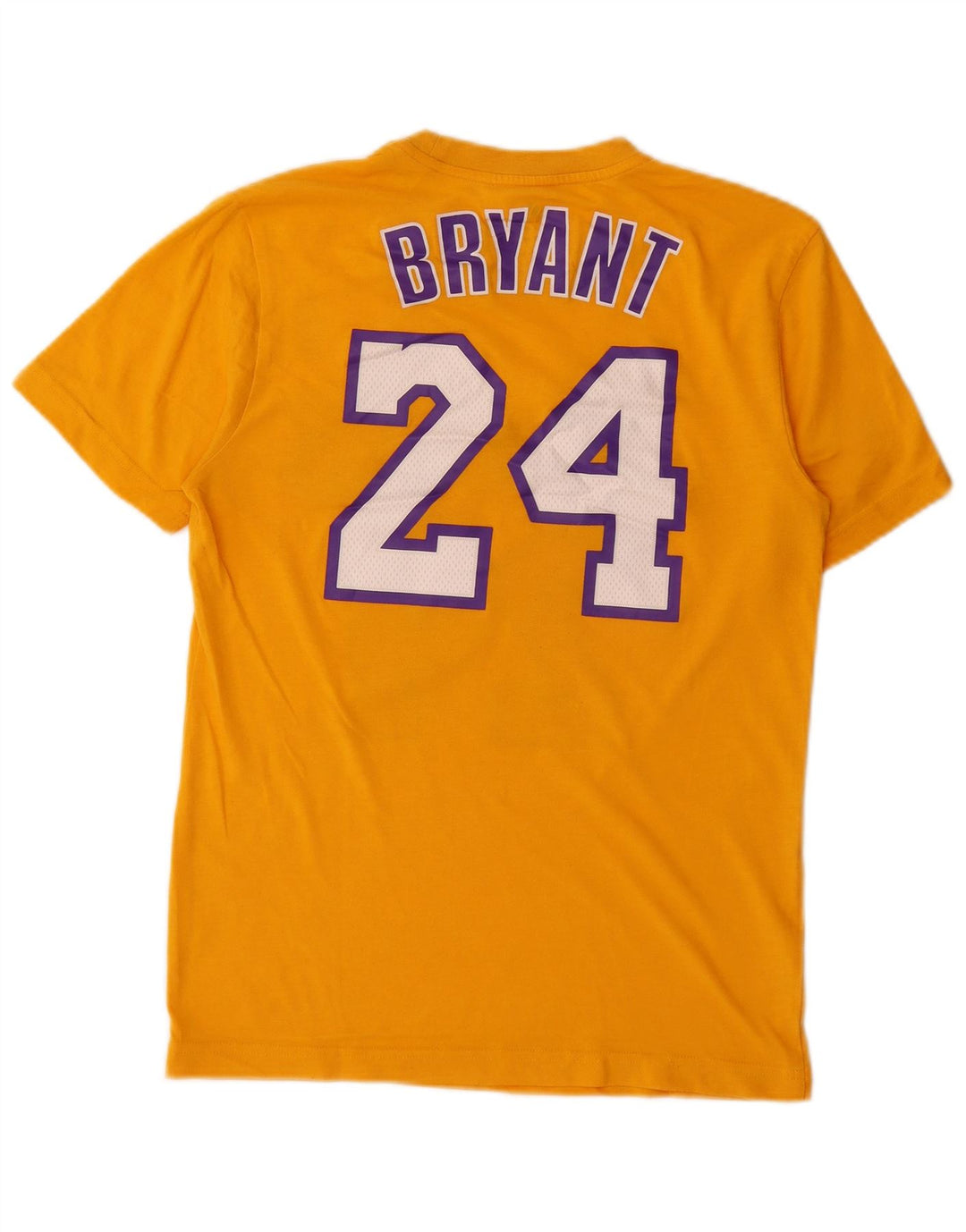 Maglietta grafica da uomo Adidas Lakers Top piccola gialla