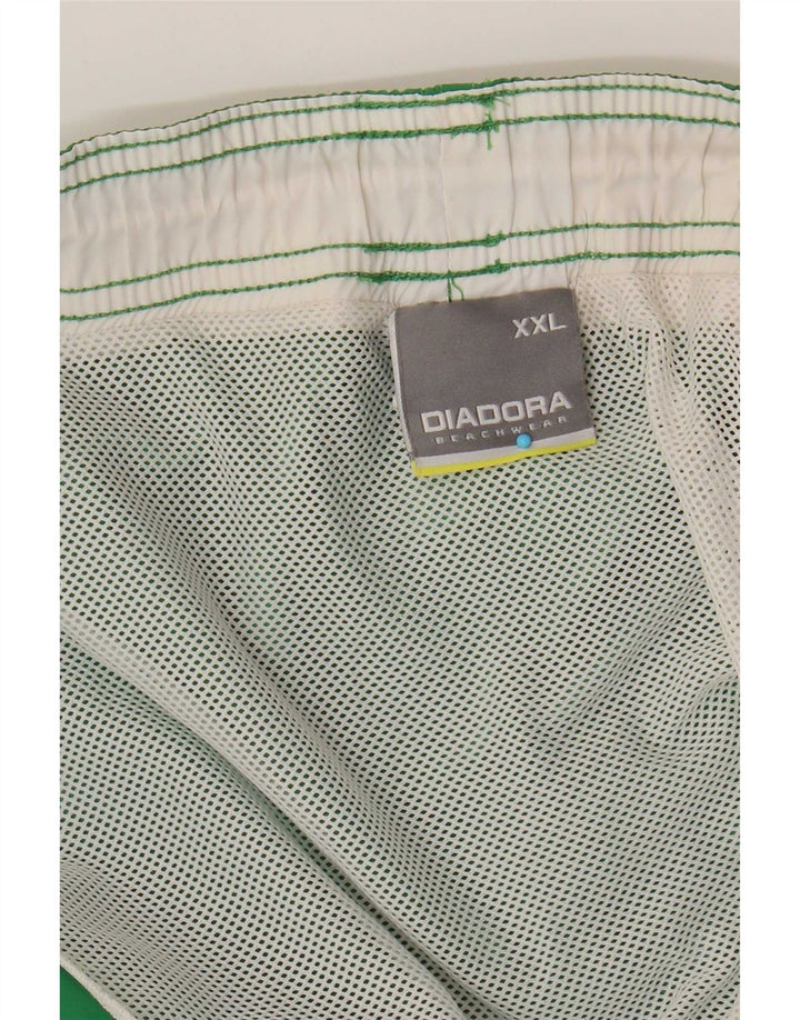 Pantaloncini da bagno Diadora Uomo 2XL Verde Poliestere