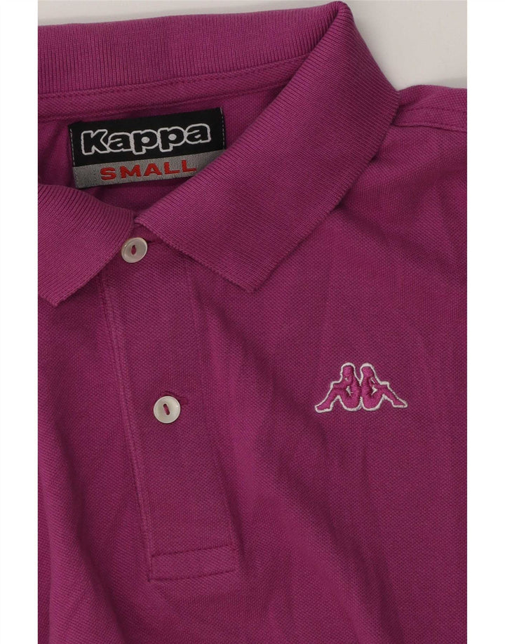 Polo Kappa Uomo Small Viola in cotone