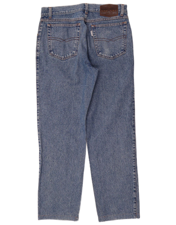 Jeans dritti da uomo Naf W34 L30 cotone blu