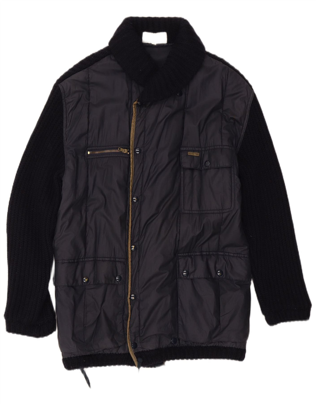 Giacca utility da uomo Iceberg UK 38 media lana blu navy