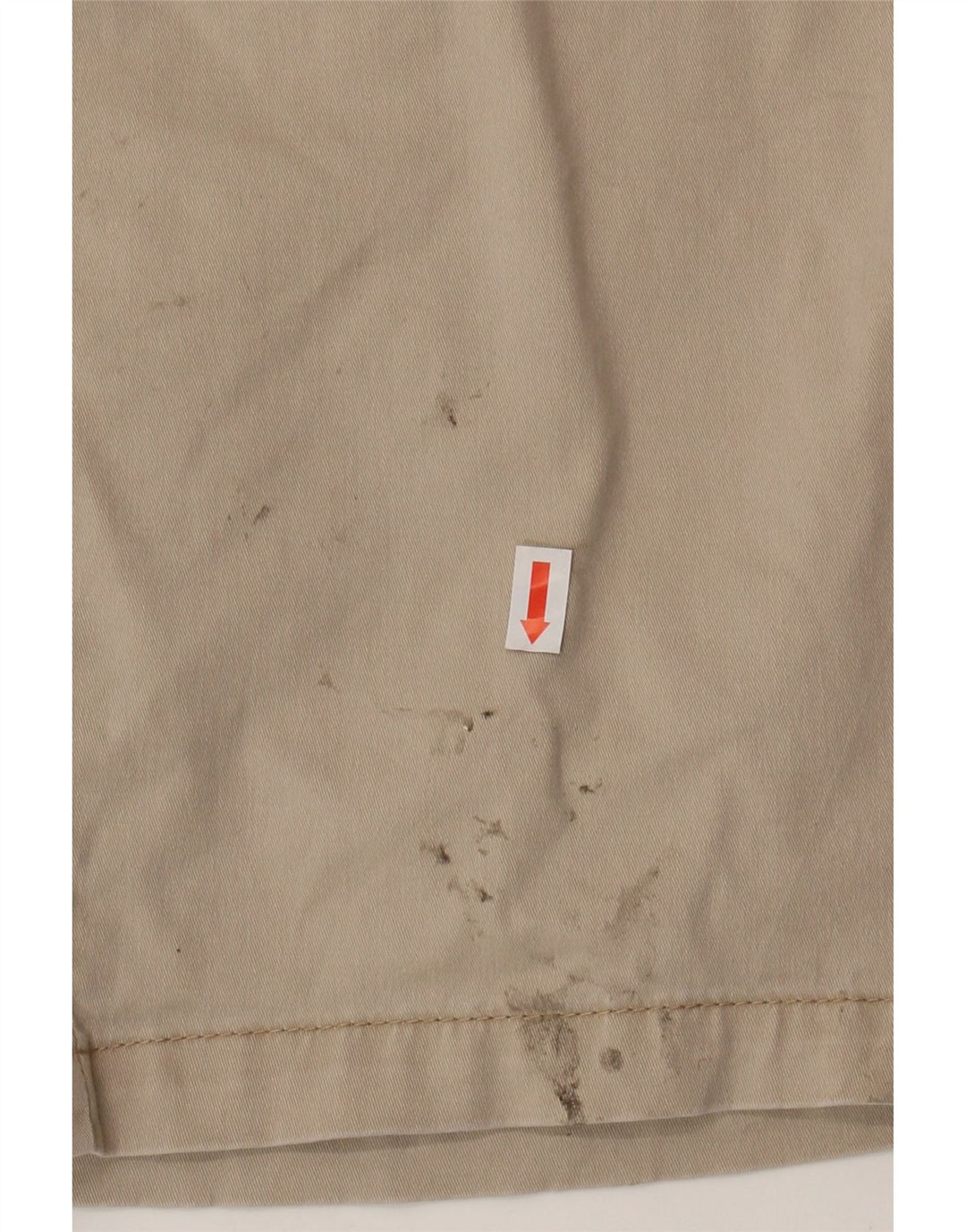 LEE Womens Straight Fit Chino Shorts US 8 Medium W30  Beige Cotton Vintage Lee and Second-Hand Lee from Messina Hembry 