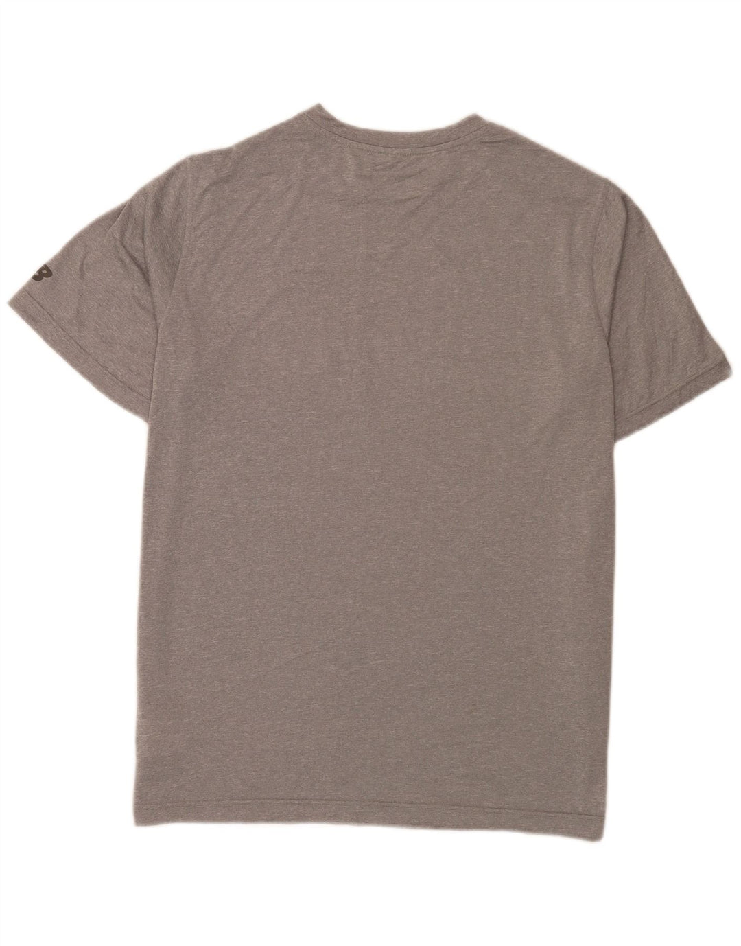 T-shirt grafica da uomo New Balance Top XL poliestere grigio
