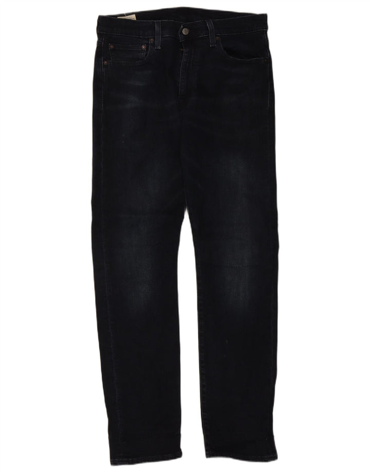Levi's Uomo 502 Jeans affusolati W33 L34 Cotone blu navy