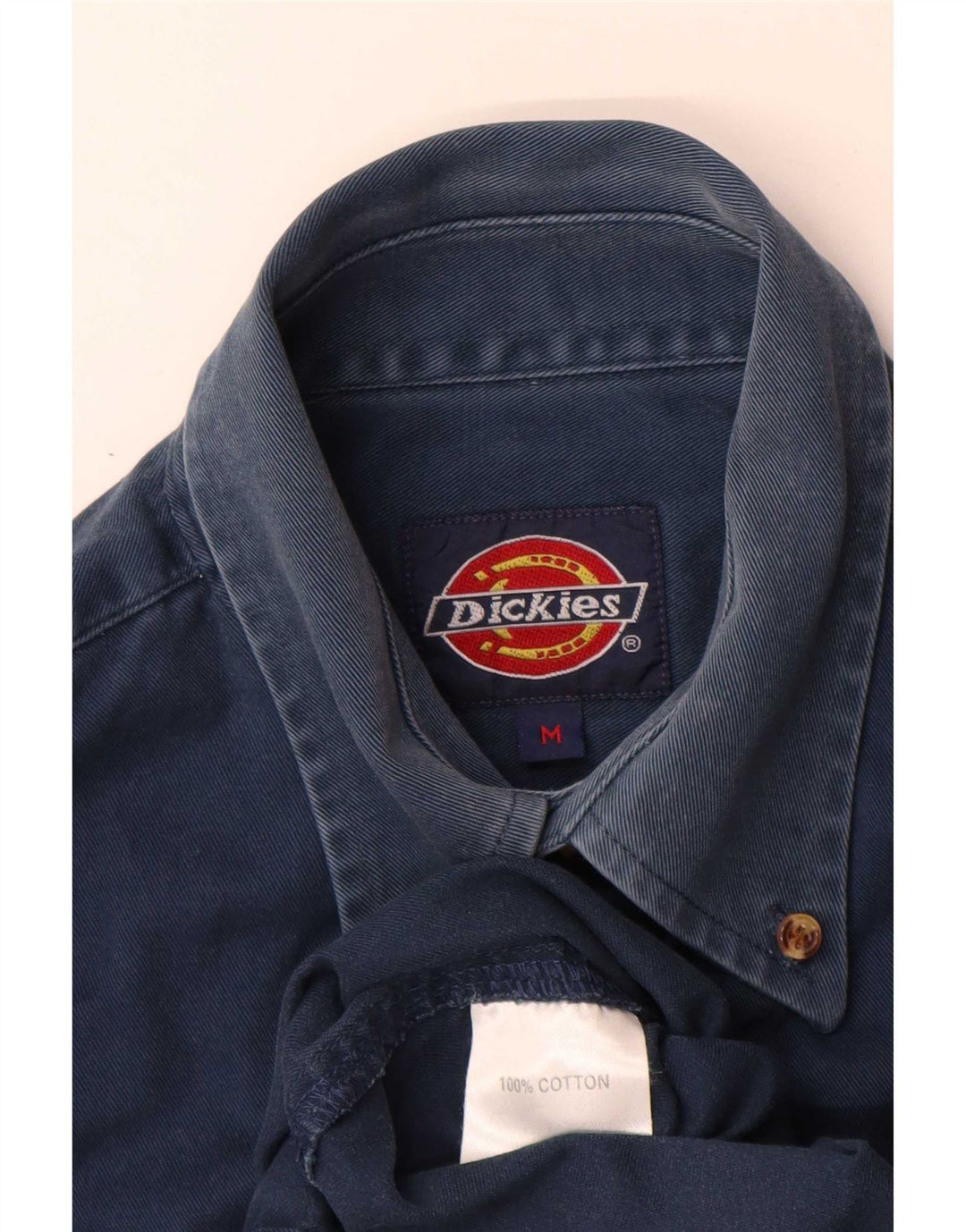 Camicia da uomo Dickies in cotone blu navy medio