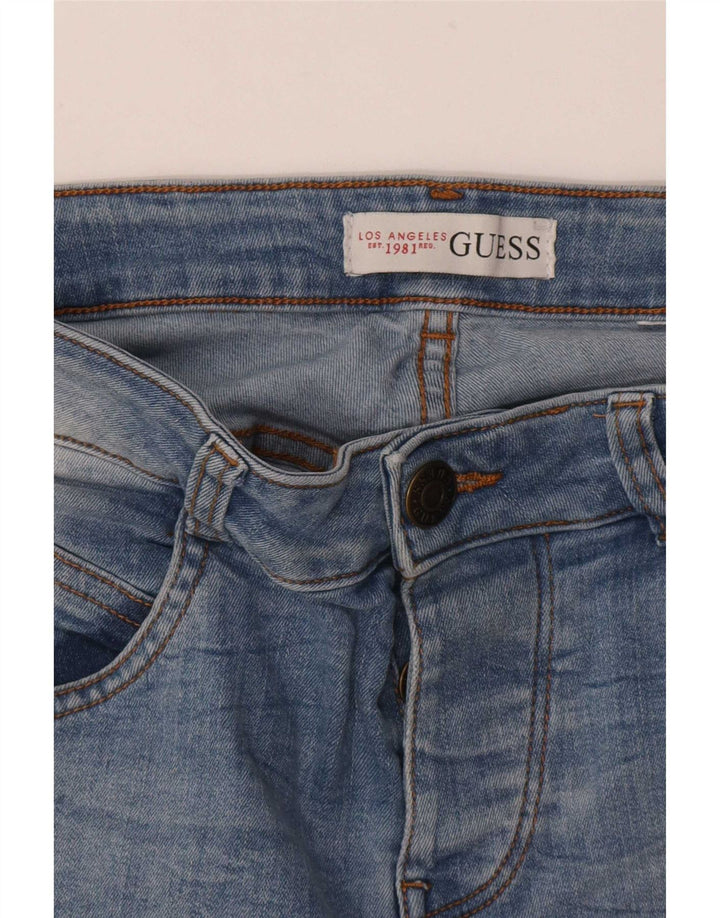 Guess Jeans crop slim da donna W30 L26 Blu