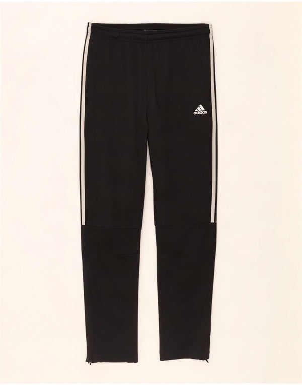 Pantaloni tuta Adidas Climalite da ragazzo 15-16 anni Poliestere nero