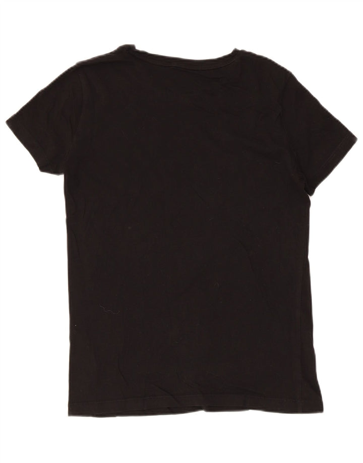 T-shirt grafica da donna Puma UK 10 piccola nera