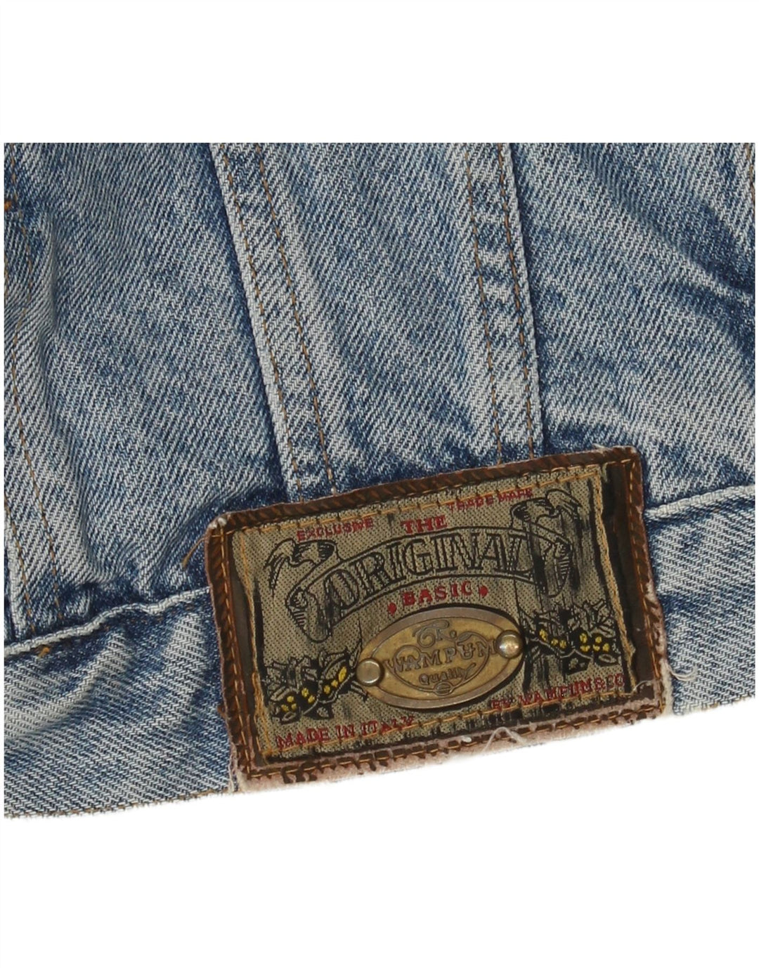 Giacca di jeans da uomo Wampum UK 42 XL Blu