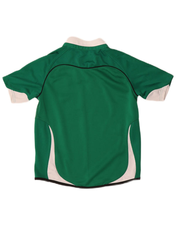 T-shirt con grafica PUMA IRFU da ragazzo, 11-12 anni, grande, colore verde