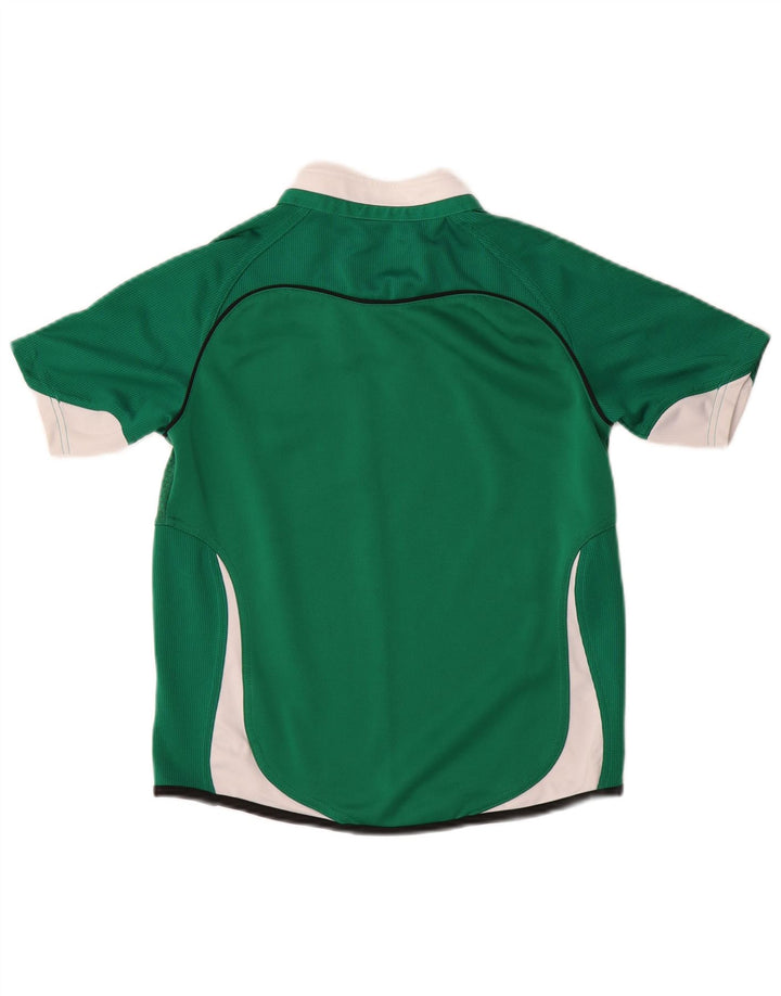 T-shirt con grafica PUMA IRFU da ragazzo, 11-12 anni, grande, colore verde