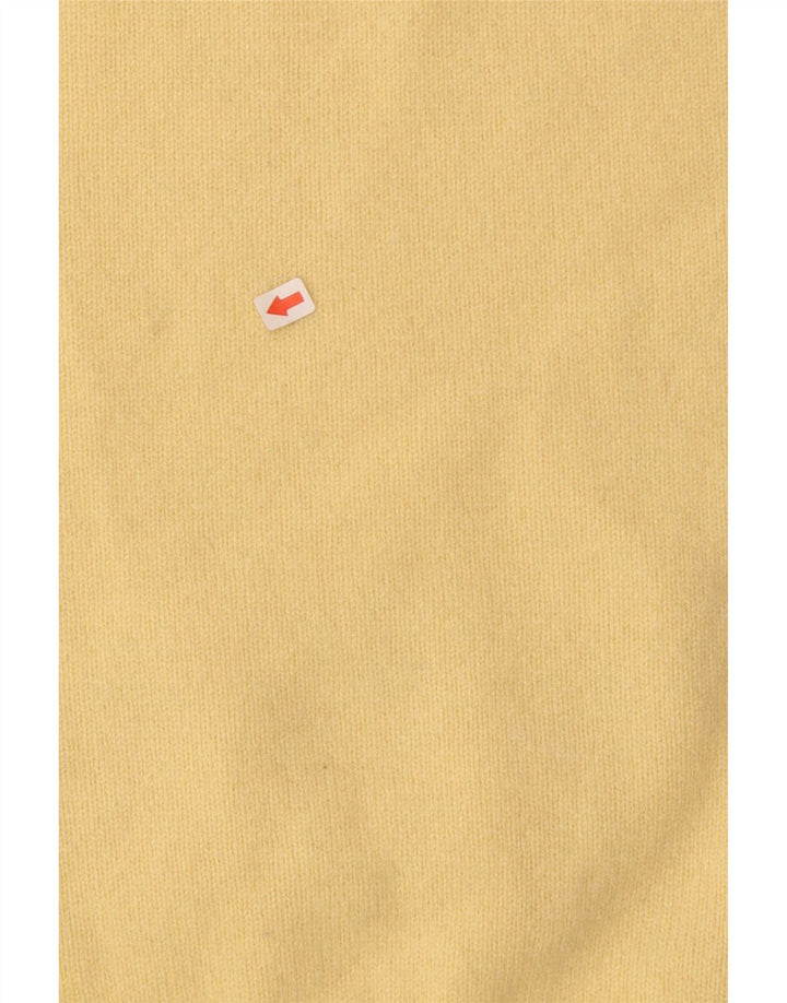 Canotta da uomo Peter Scott UK 42 Large Yellow Wool