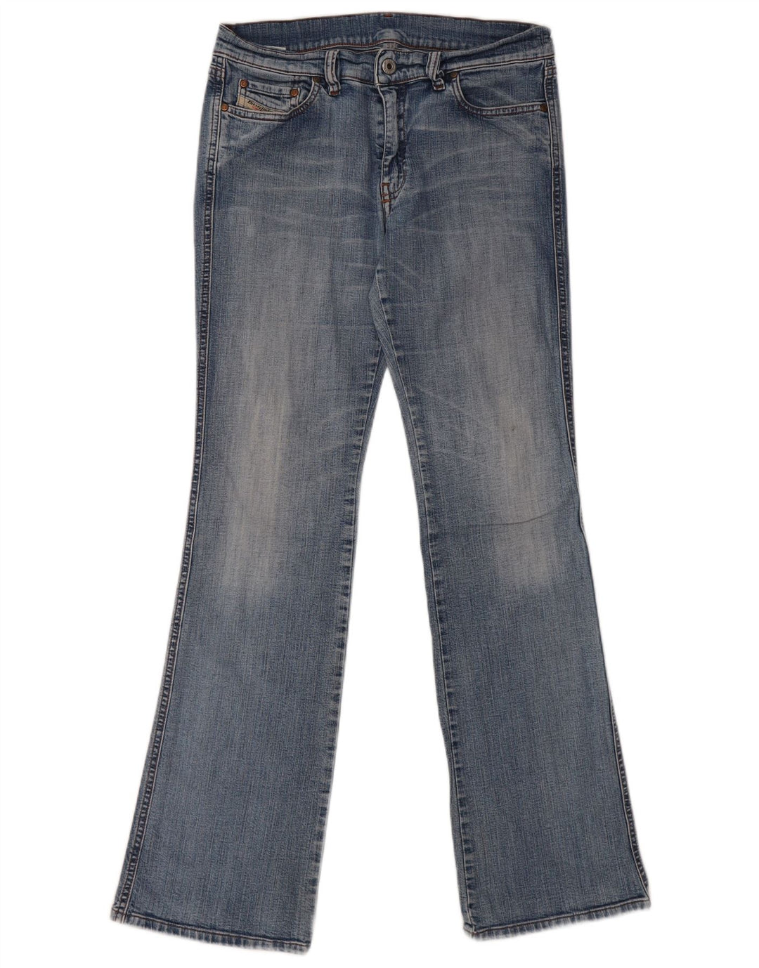 Jeans Bootcut da donna Diesel W31 L30 cotone blu