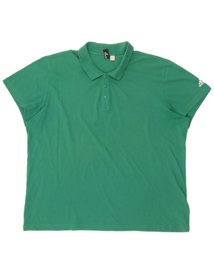 Polo Adidas Uomo 2XL Verde
