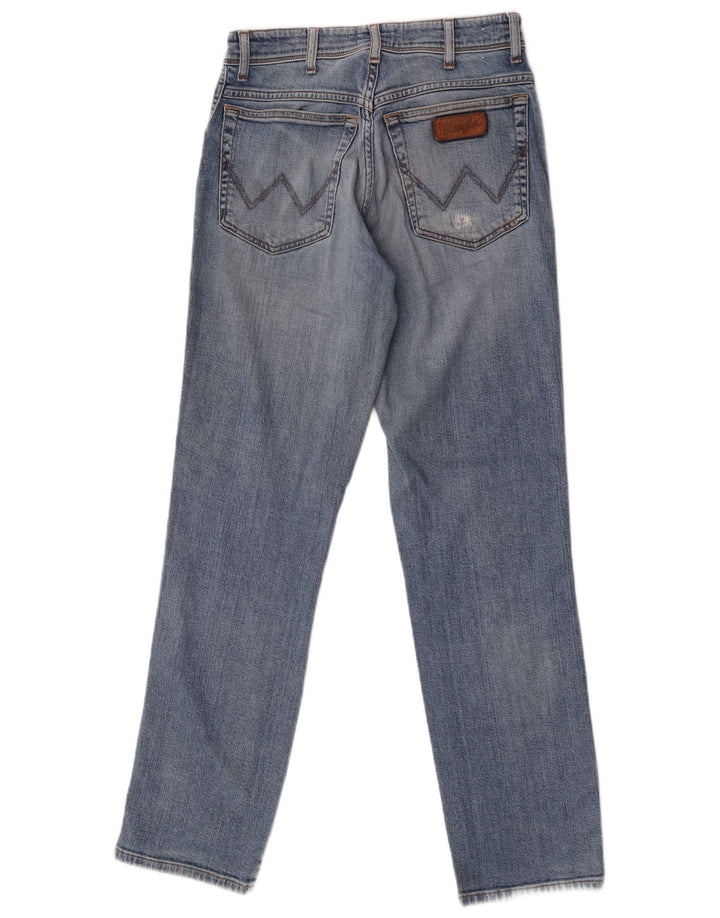 Jeans dritti da uomo Wrangler Texas W30 L32 cotone blu