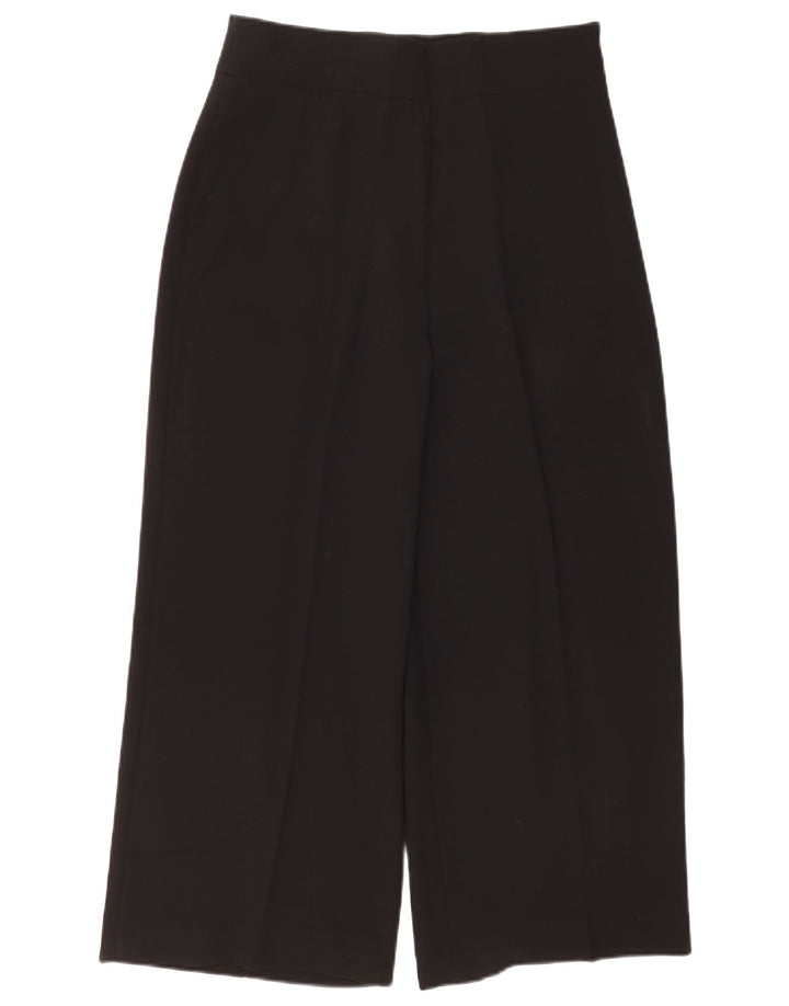 Pantaloni corti da donna Zara grandi W30 L25 poliestere nero