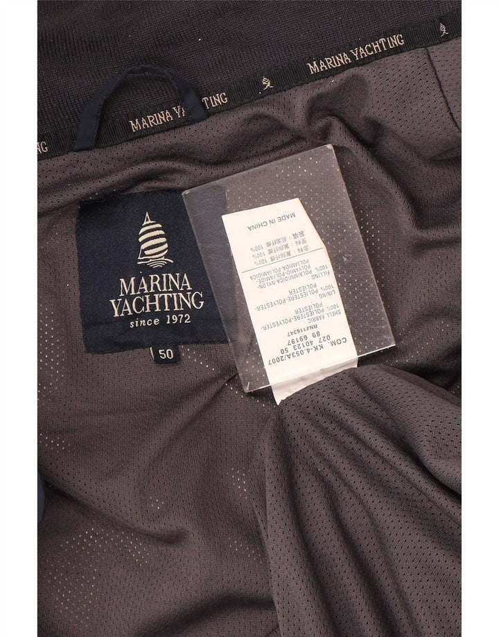 Giacca antipioggia da uomo Marina Yachting IT 50 Large Blu Navy Poliestere