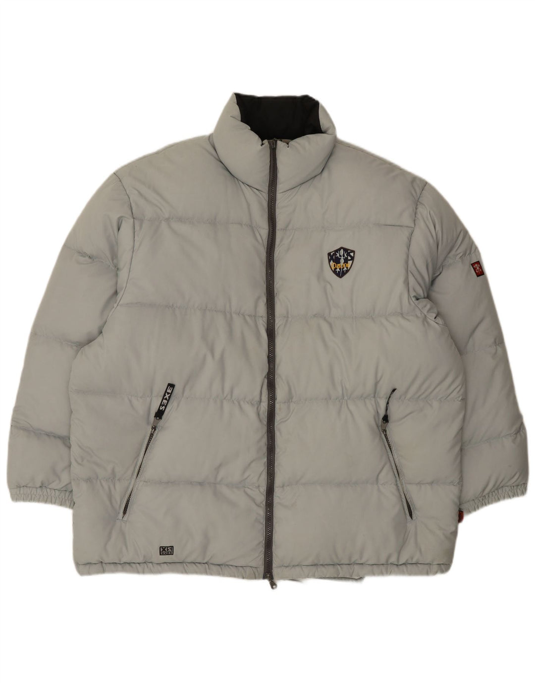 Giacca imbottita da uomo XS Exes UK 42 XL Poliestere grigio