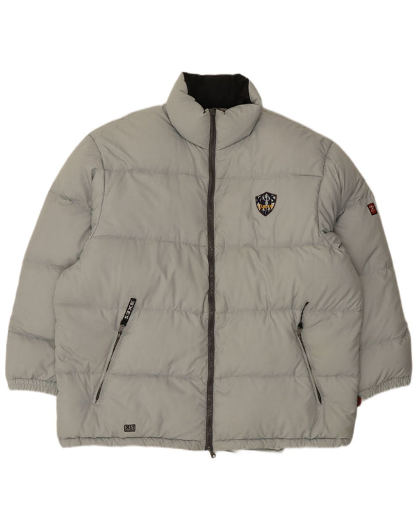 Giacca imbottita da uomo XS Exes UK 42 XL Poliestere grigio