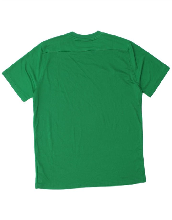 NIKE Mens Big & Tall Slim Fit Graphic T-Shirt Top XL Green Polyester