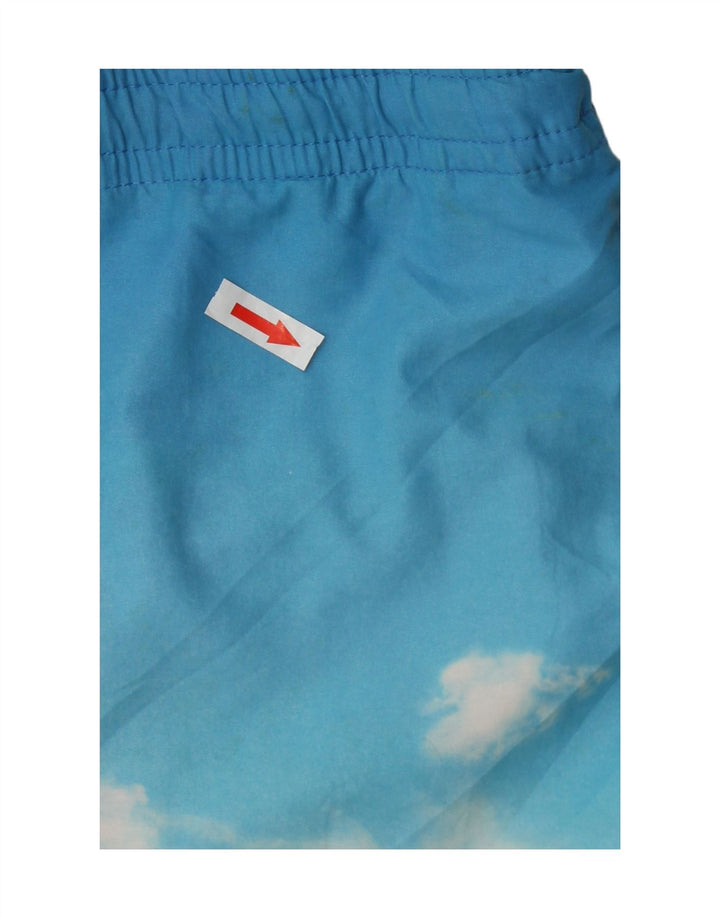 Pantaloncini da bagno grafici da uomo Marks & Spencer XL blu poliammide spiaggia
