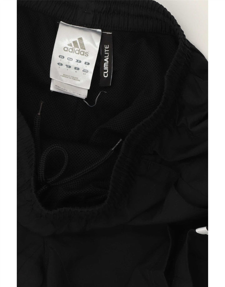 Pantaloncini sportivi Adidas Climalite da uomo piccoli in poliestere color block nero
