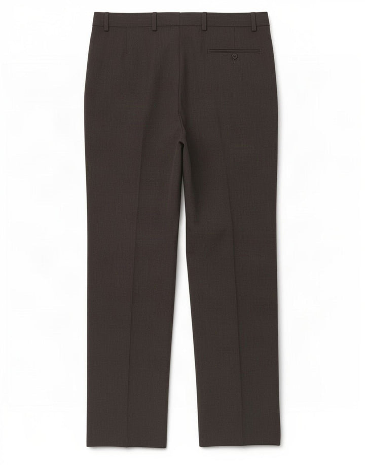 Pantaloni casual vestibilità regolare da uomo Marks & Spencer W38 L33 poliestere grigio