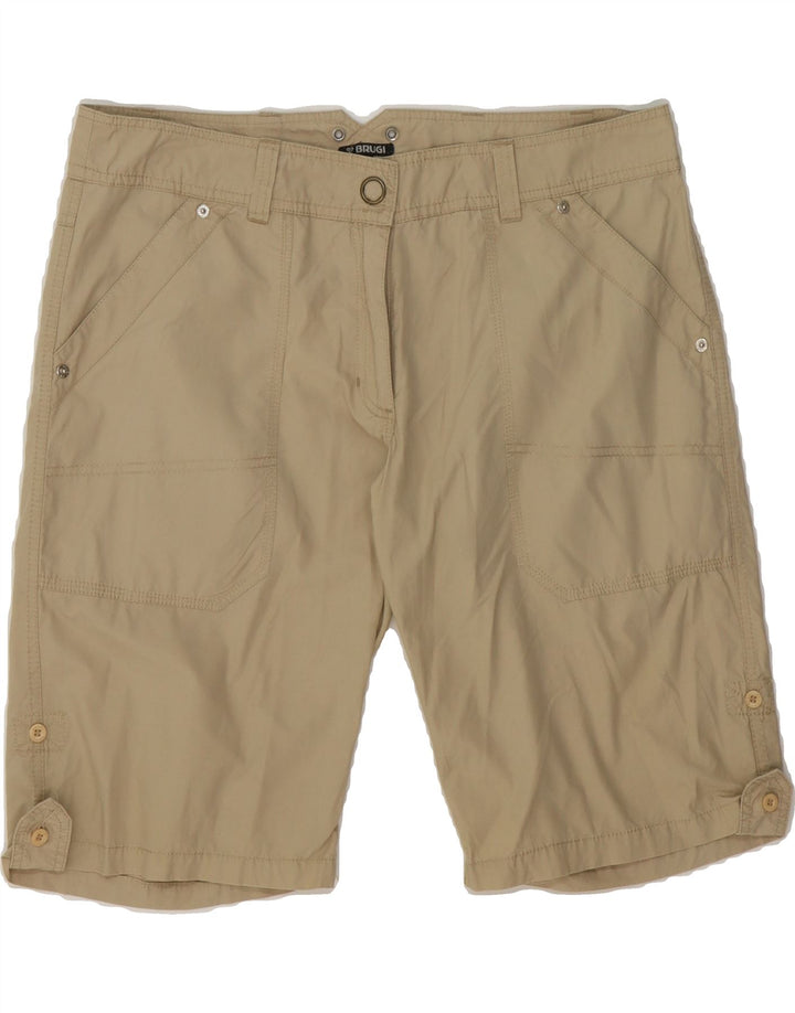BRUGI Womens Cargo Shorts UK 16 Large W34  Beige Cotton Vintage Brugi and Second-Hand Brugi from Messina Hembry 