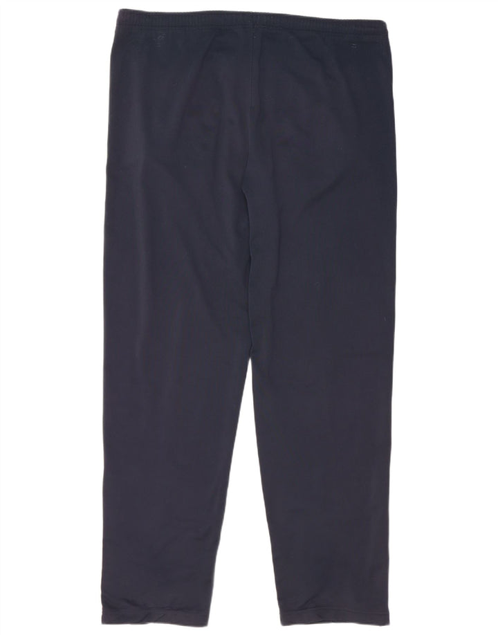 Pantaloni da tuta da uomo NIKE grandi in poliestere blu navy