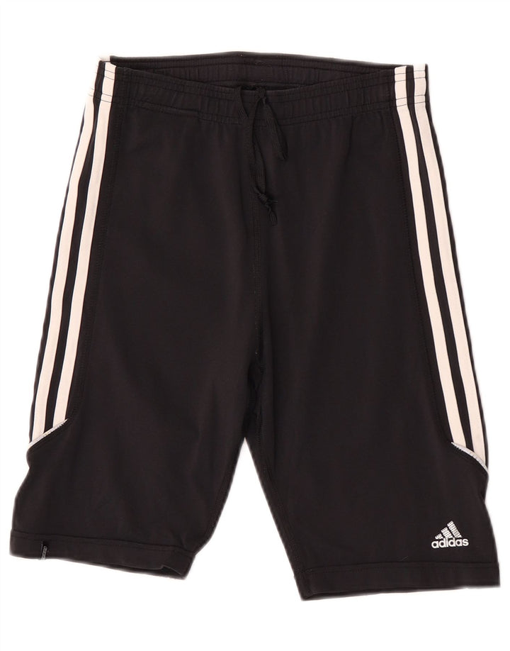 Pantaloncini sportivi Adidas da donna UK 12 medio nylon nero