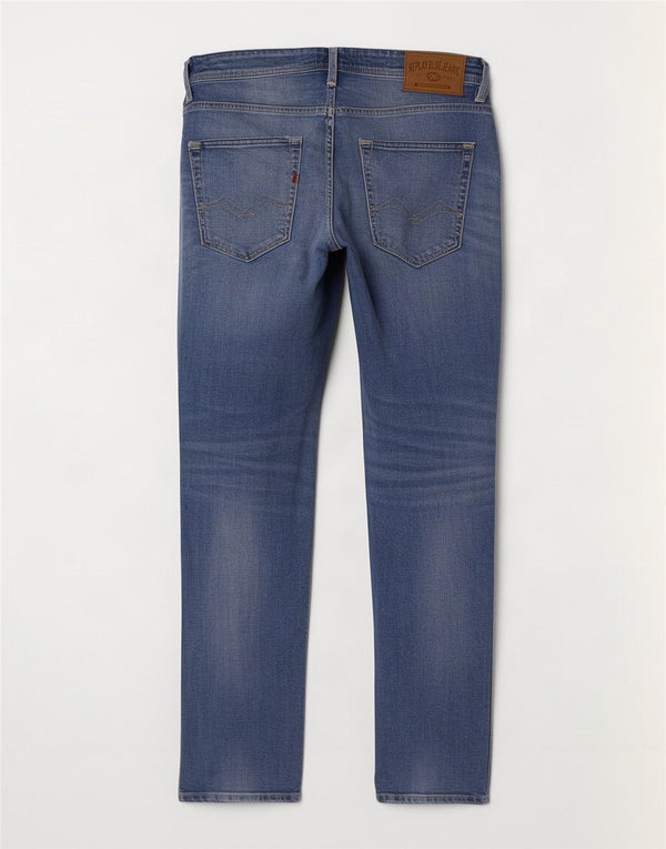 Replay Jeans Grover Slim da uomo W33 L29 in cotone blu