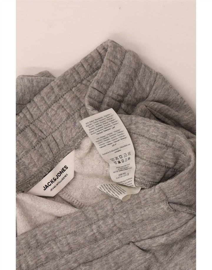 Jack & Jones Pantaloni da tuta da uomo Joggers Cotone chiazzato grigio medio