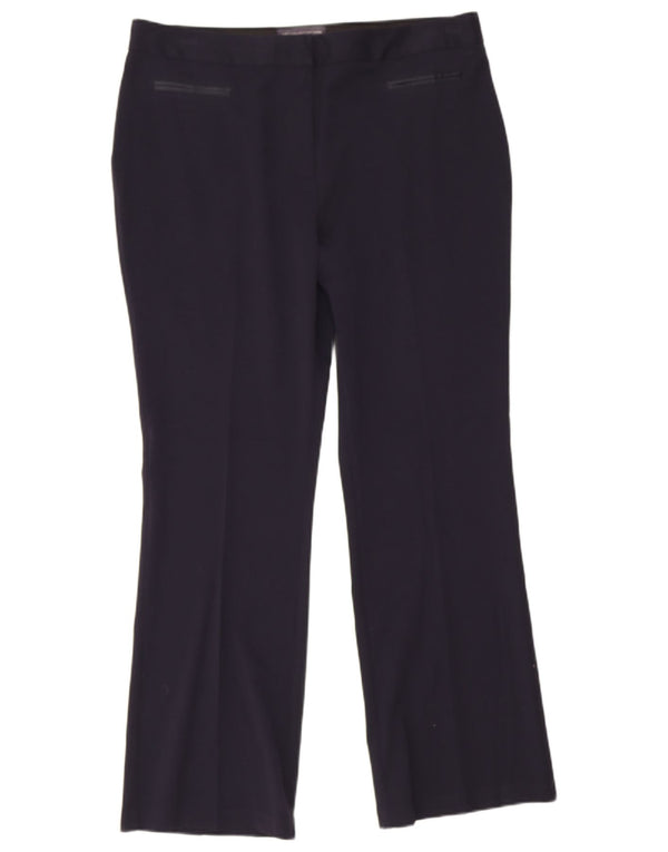 Pantaloni casual da donna Marks & Spencer UK 16 Large W34 L29 Blu navy