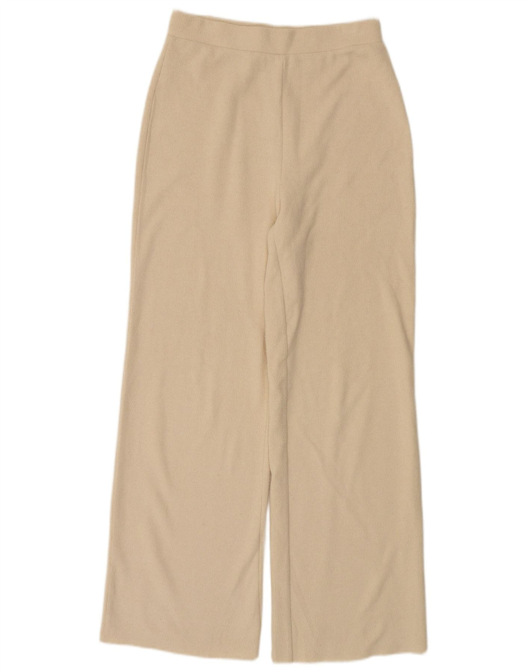 Pantaloni da tuta da donna Zara UK 12 Poliestere beige medio