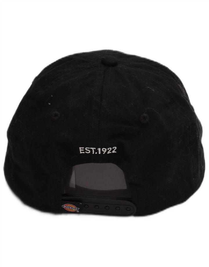 DICKIES Mens Graphic Baseball Cap One Size Black Cotton