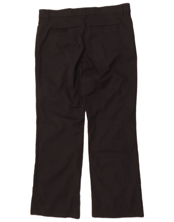 Pantaloni casual Lee da donna a vita media con vestibilità regolare US 16 2XL W36 L31 Neri