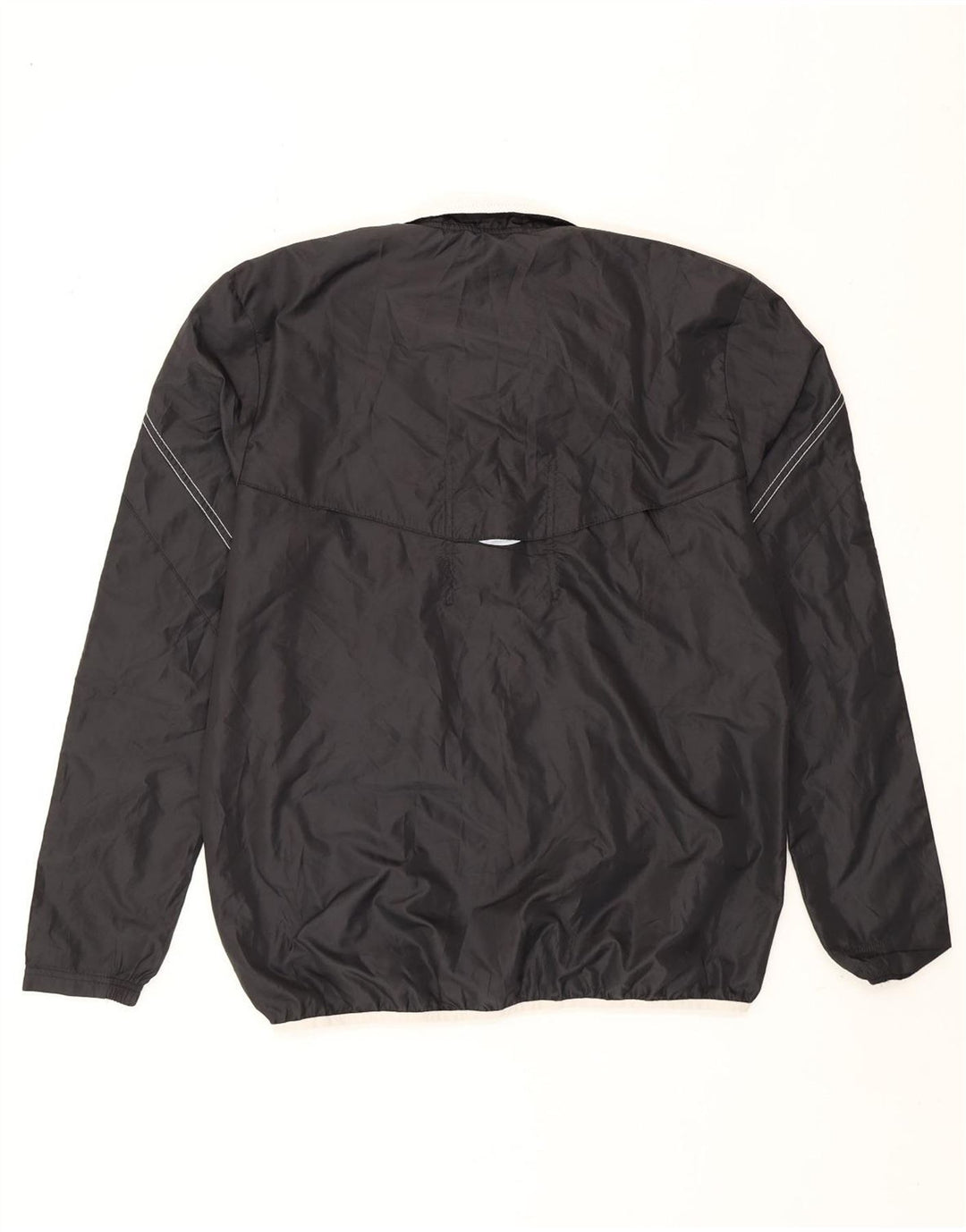 Giacca da ginnastica da uomo Adidas, giacca media, colore nero, in poliestere color block