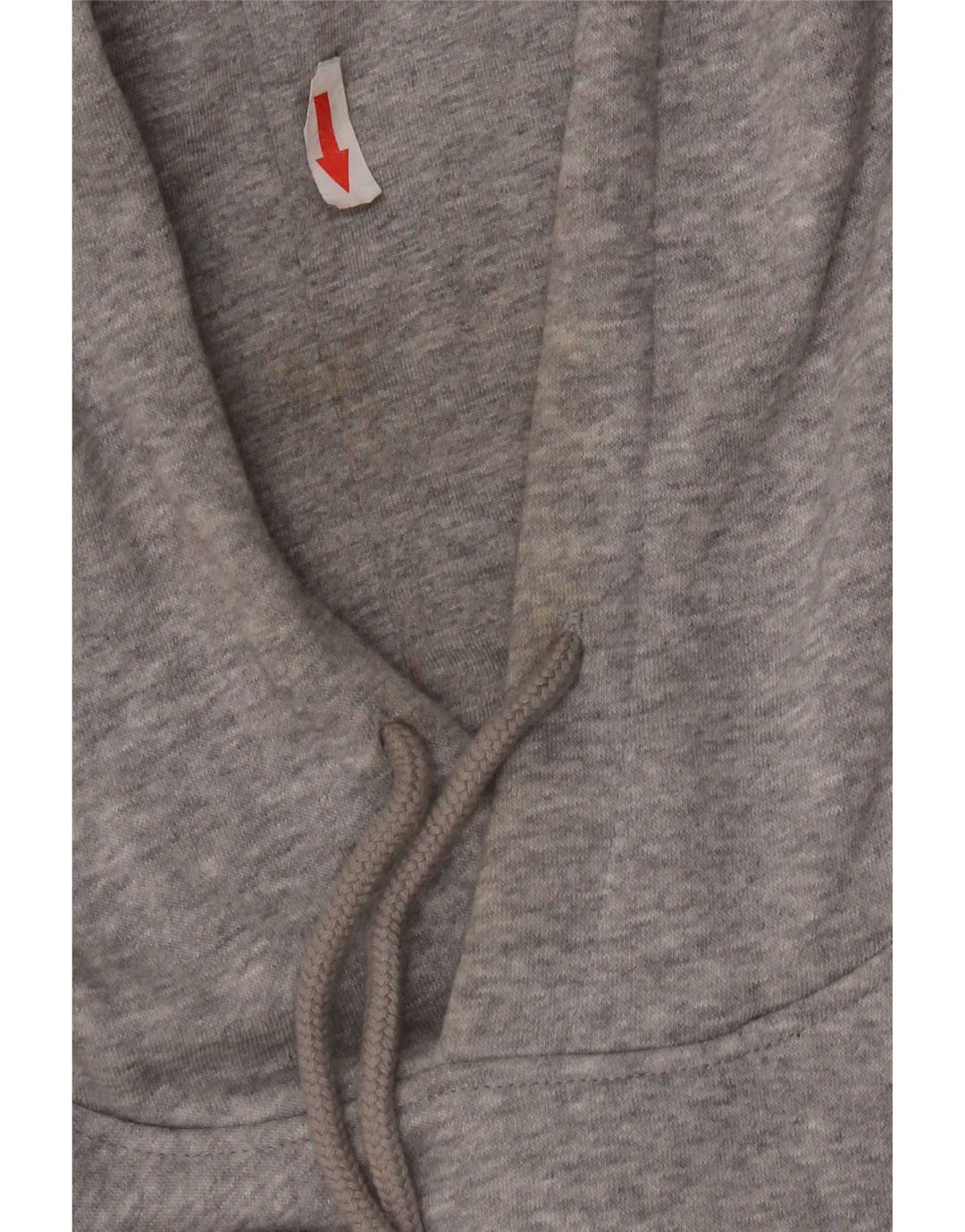 Felpa con cappuccio grafica da uomo Adidas in cotone chiazzato grigio medio