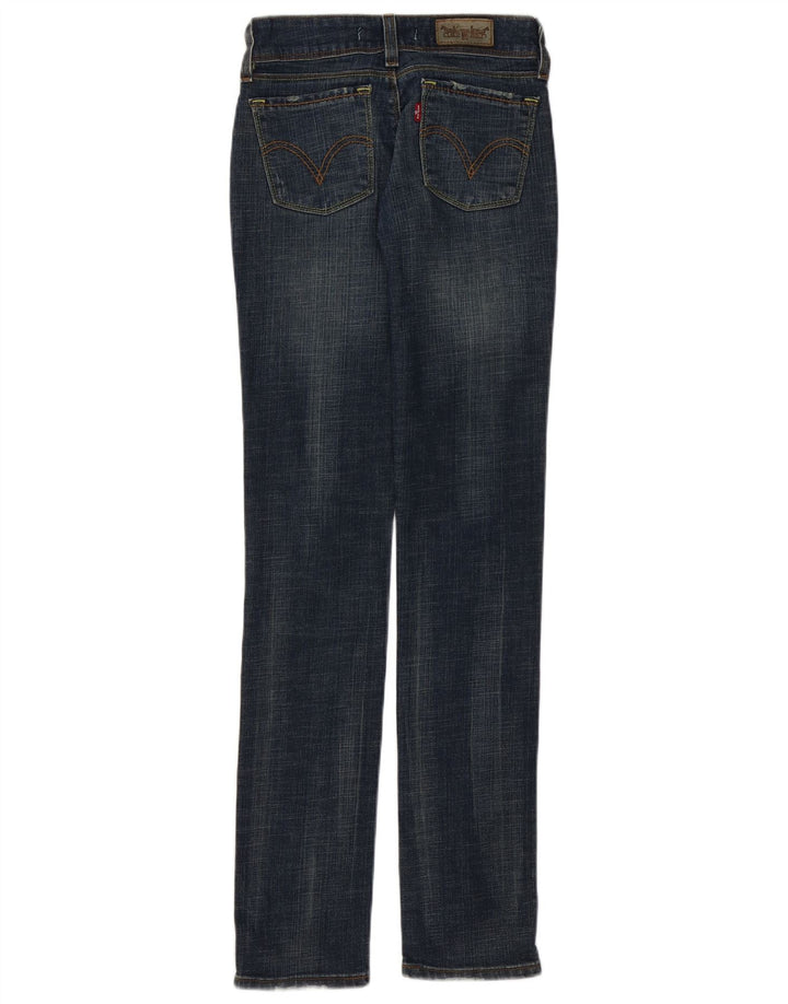 Jeans Levi's 571 Slim da donna W26 L34 cotone blu navy