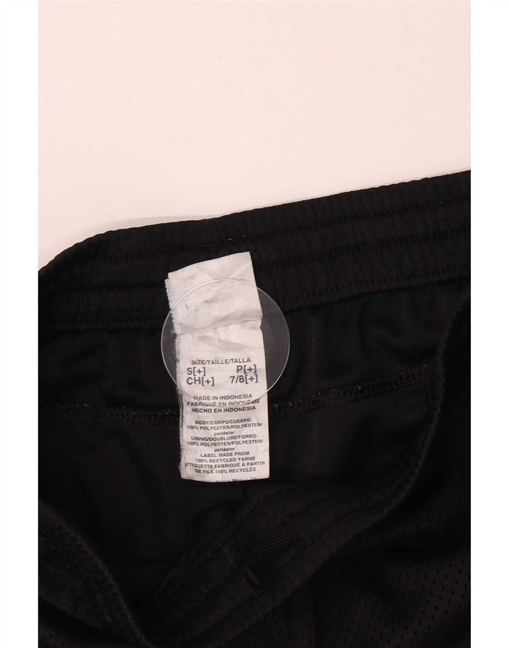 Pantaloncini sportivi Adidas da ragazzo 8-9 anni piccoli in poliestere nero