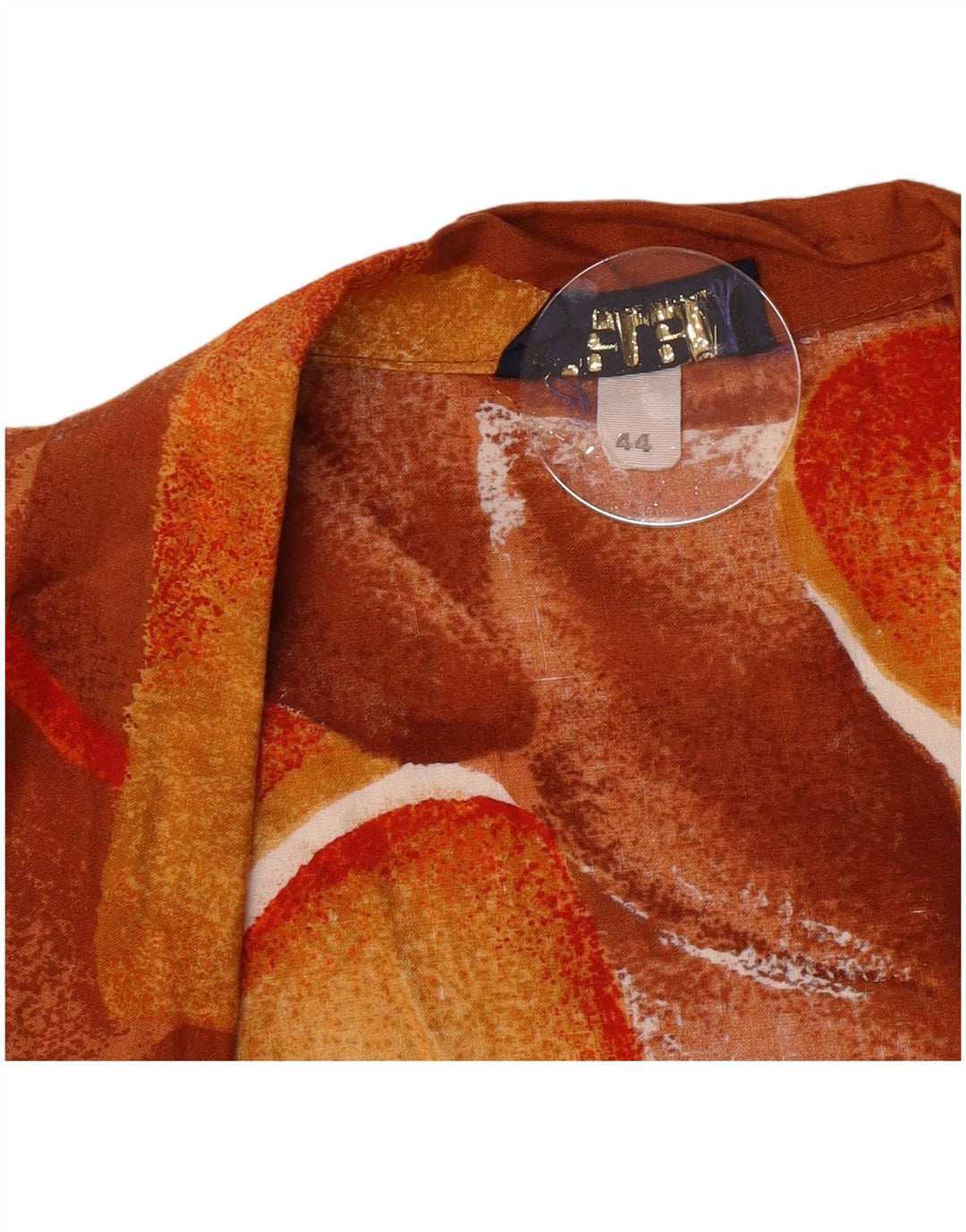 Giacca blazer da donna a 1 bottone Rene IT 44 Marrone medio floreale