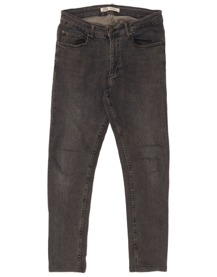 Jeans skinny da uomo Zara EU 40 medio W31 L29 grigio