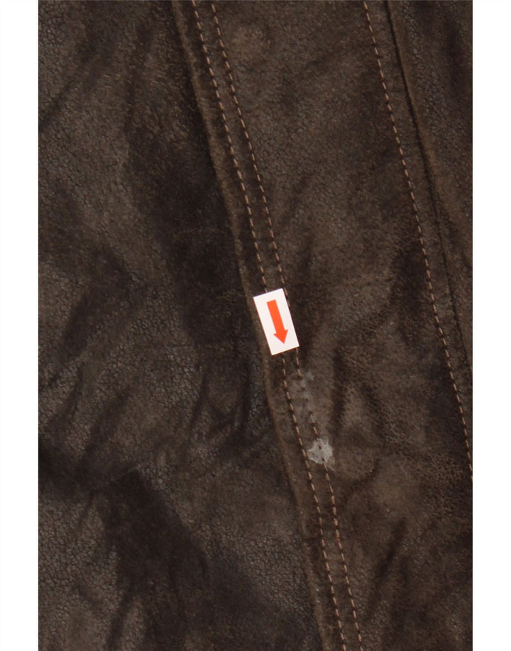 Giacca in pelle da uomo Blackthorn IT 48 Pelle marrone medio