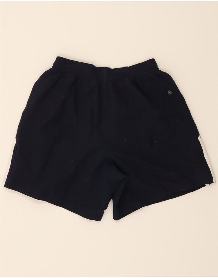 ADIDAS Boys Sport Shorts 15-16 Years Navy Blue Polyester Vintage Adidas and Second-Hand Adidas from Messina Hembry 