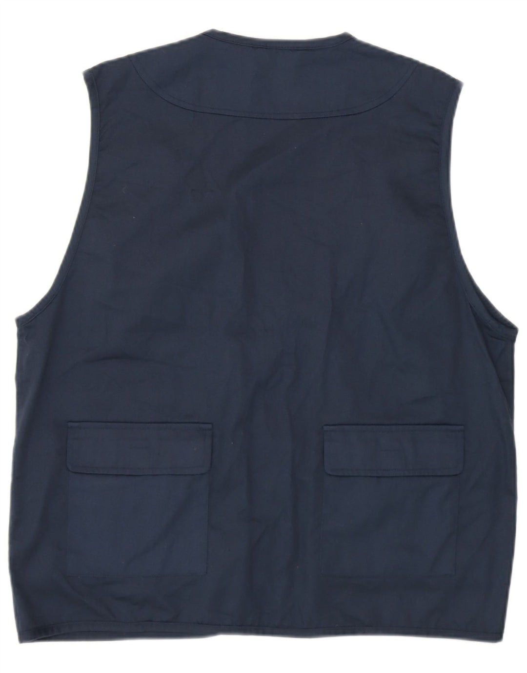 Gilet pratico da uomo Passport UK 38 medio poliestere blu navy