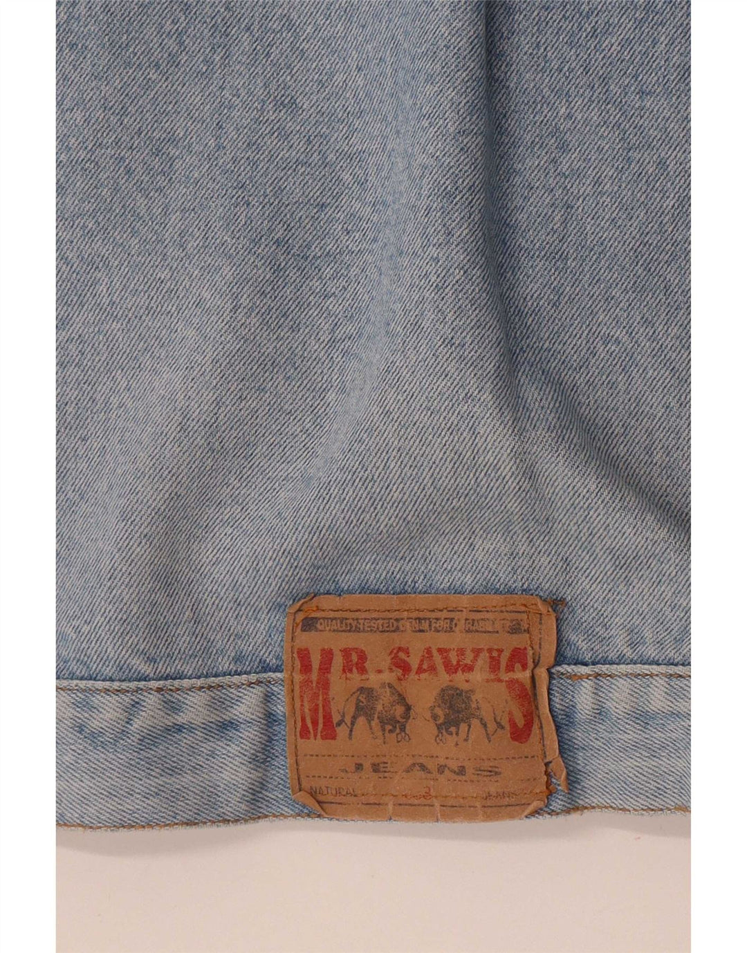 Giacca di jeans vintage da uomo UK 40 grande blu