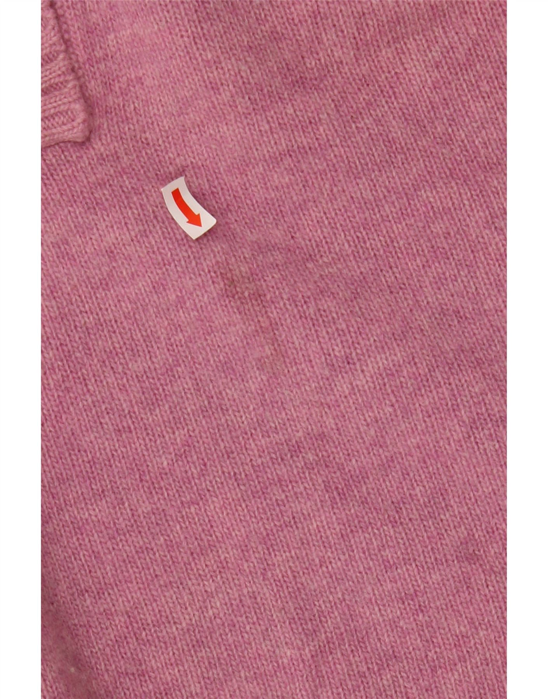 J. CREW Maglione da donna con collo alto e bottoni, UK 12 Rosa medio