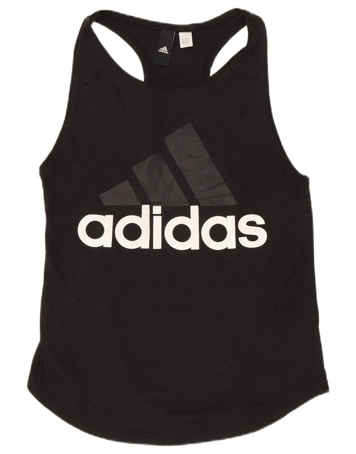 Canotta grafica da donna ADIDAS UK 8 piccola nera